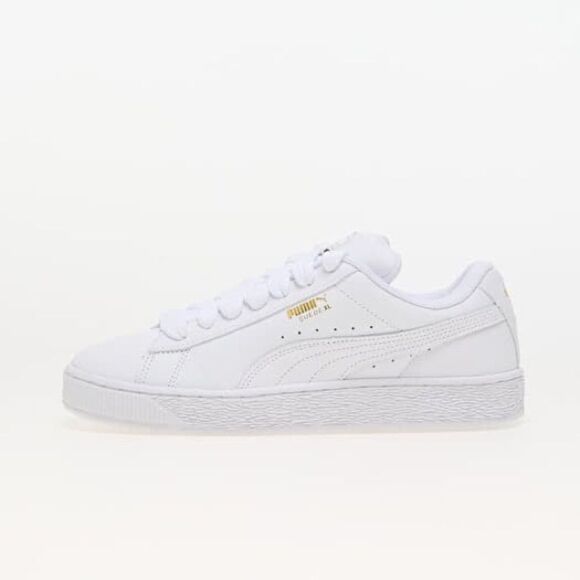 White leather pumas - used - women’s size 8 - Picture 1 of 11